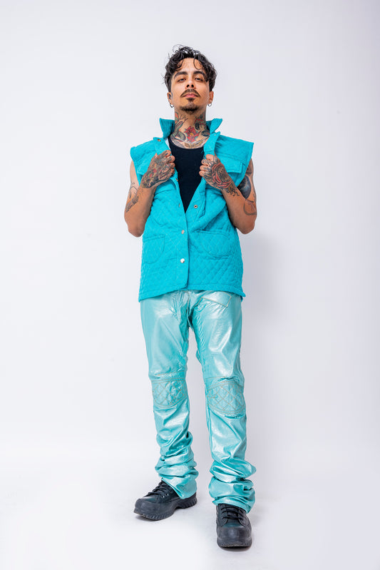 Turquoise  Vest