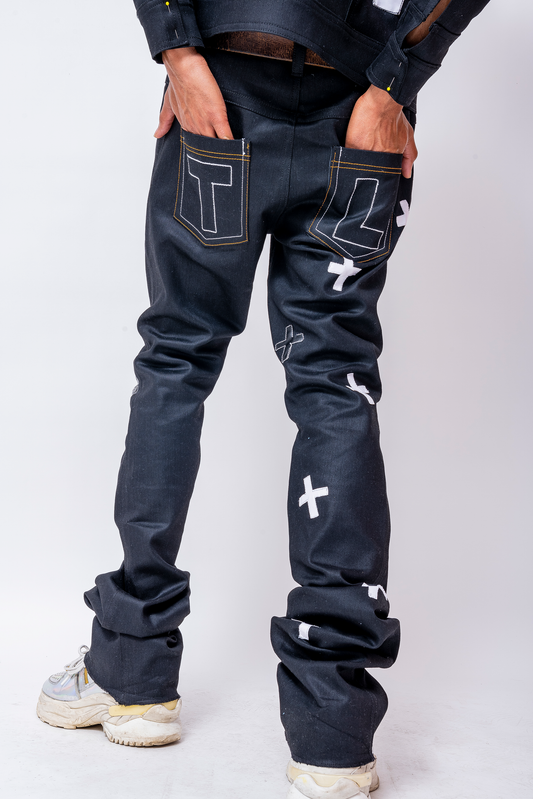 Black Denim Jeans